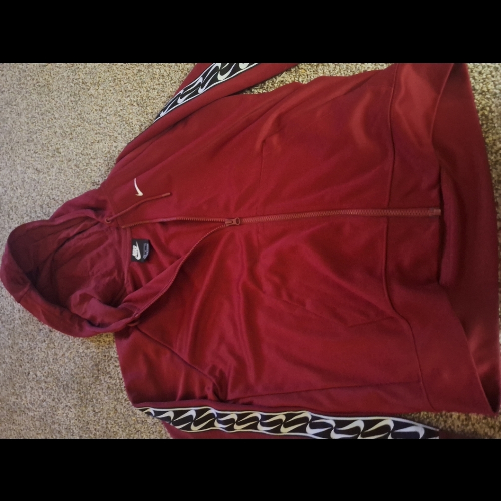 Nike zip up sweatshirt
